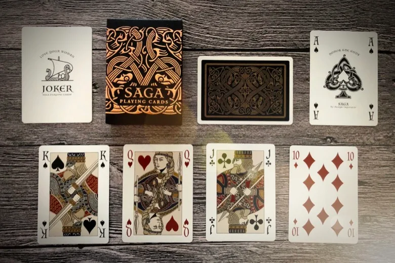 Deck View: SAGA (Conquerors Edition) Playing...