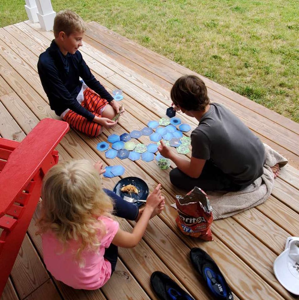 Kids Playing Manitou