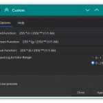 How to perform gamma correction in...