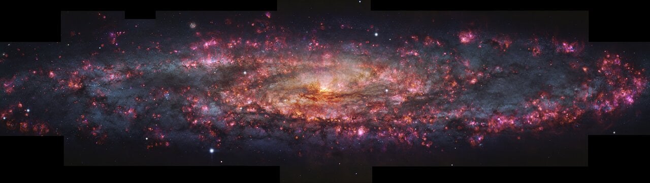 Muse View Of The Sculptor Galaxy